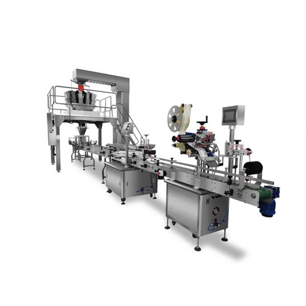 cannabis flower jar packing machine